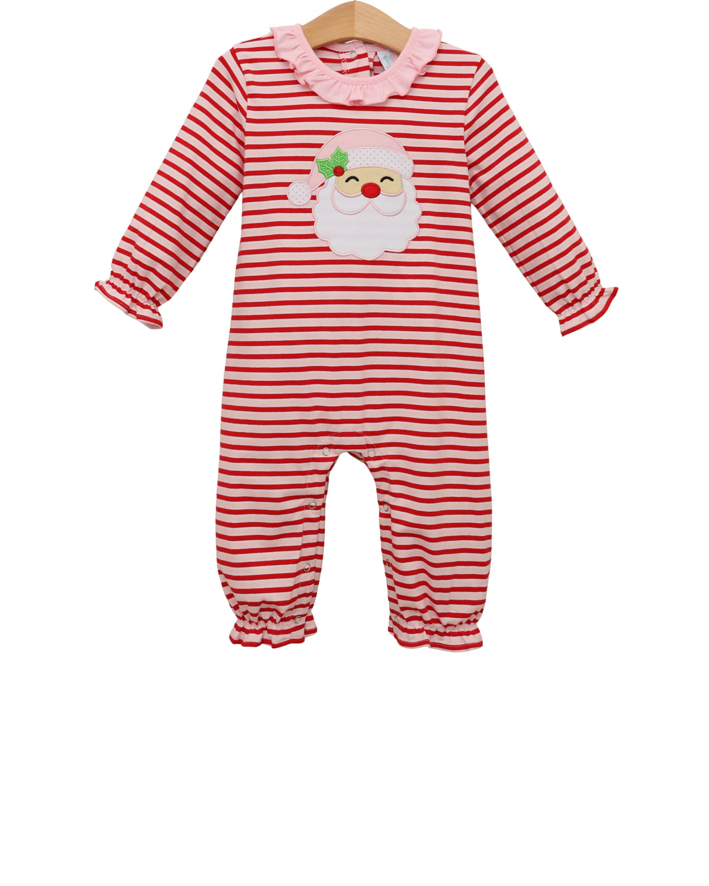 Jolly St. Nick Ruffle Romper