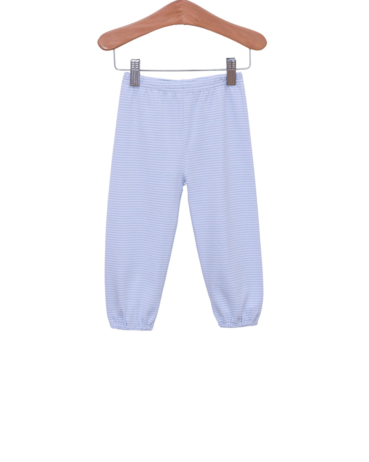 Bloomer Pants- Light Blue Stripe
