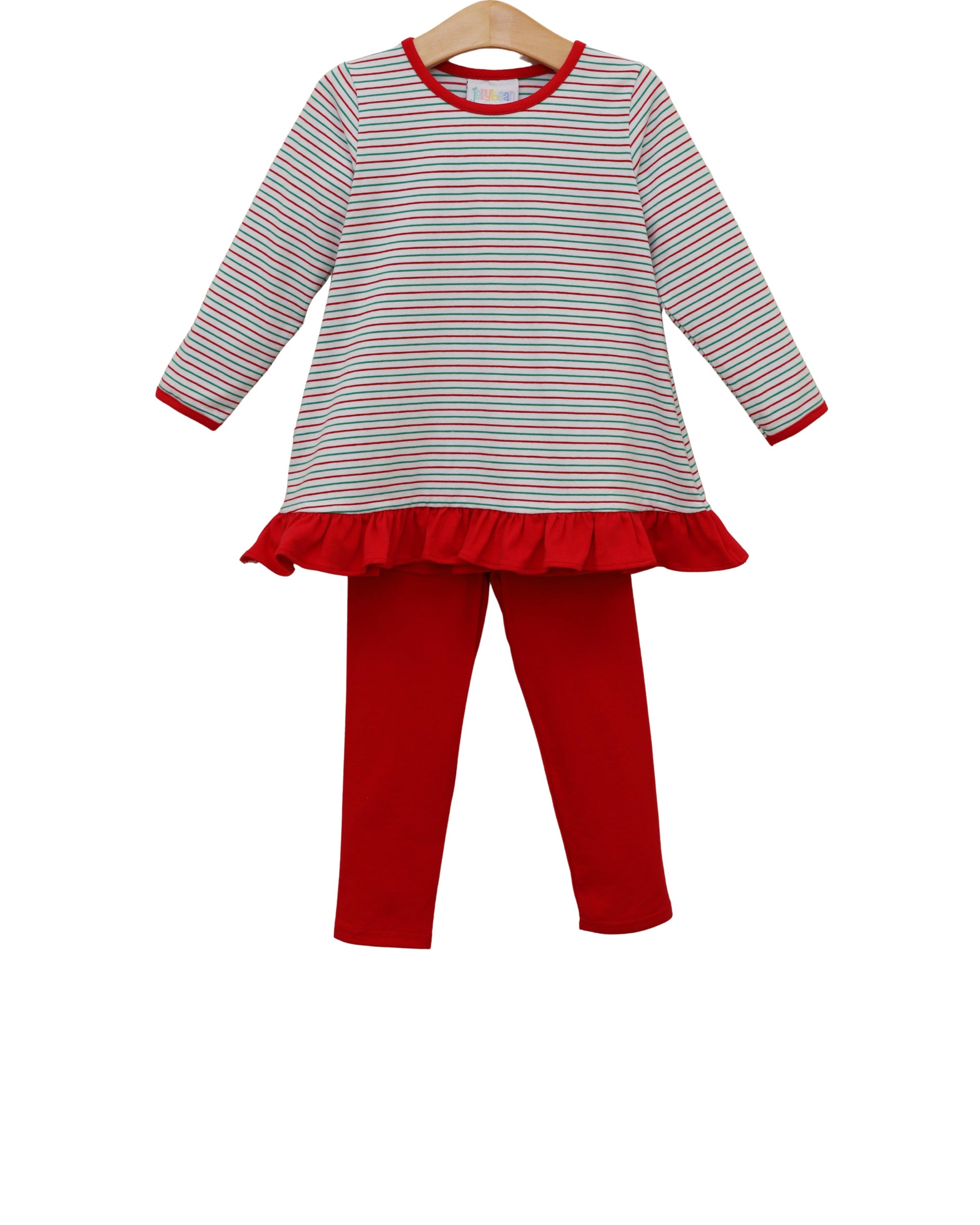 Christmas Candy Stripe Ava Pants Set