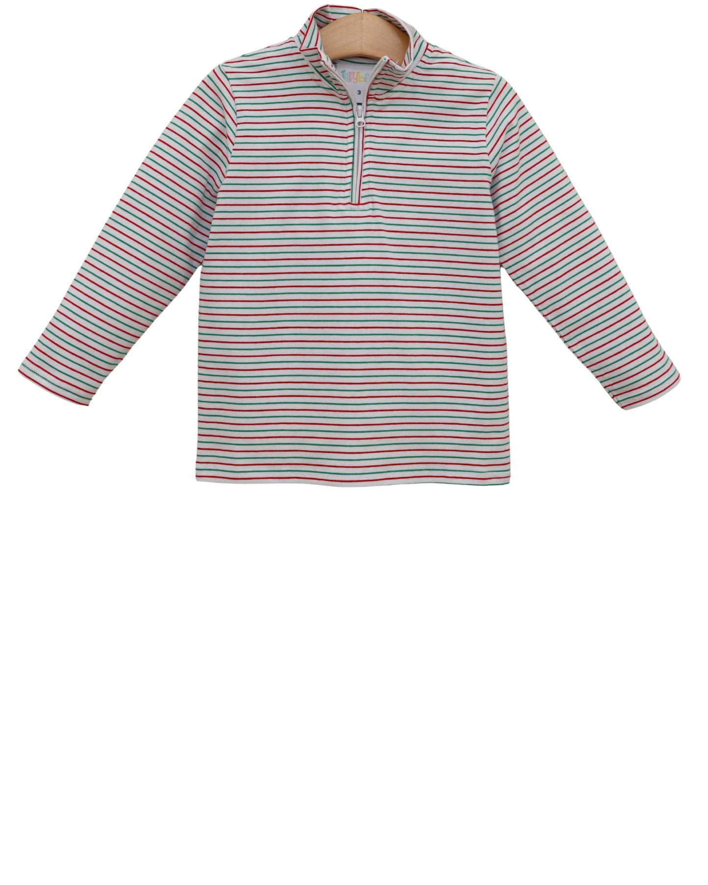 Christmas Candy Stripe Evan Pullover