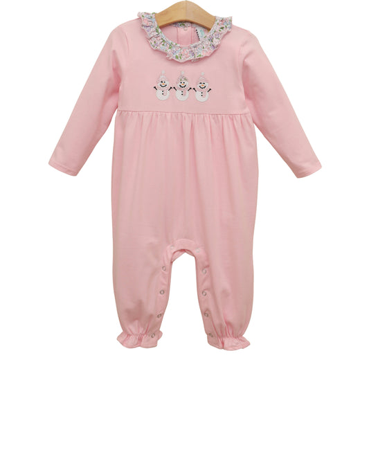 Frosty Friends Ruffle Romper