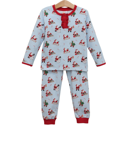 Here Comes Santa Claus Noelle Long Sleeve Set