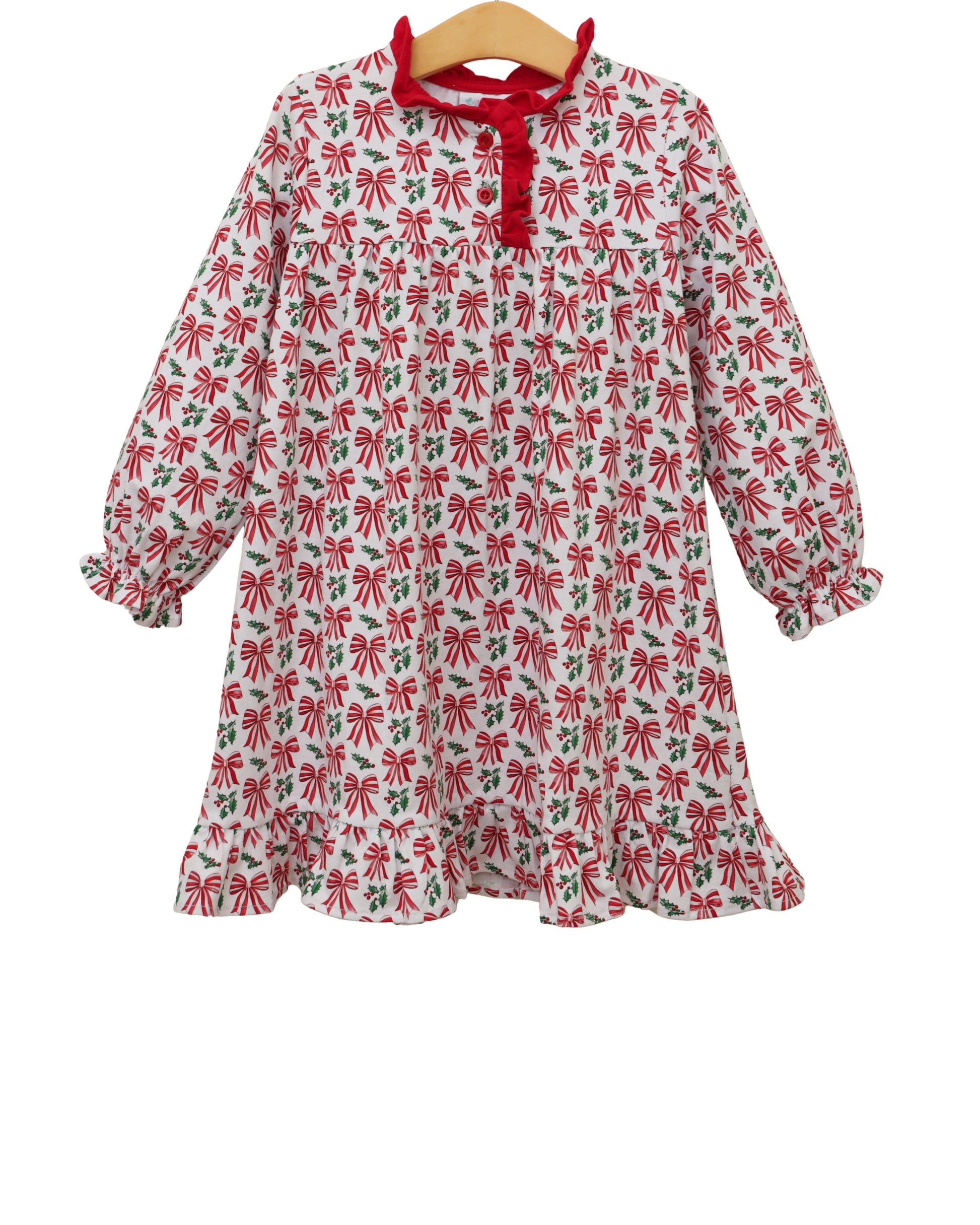 Merry Moments Holly Long Sleeve Dress