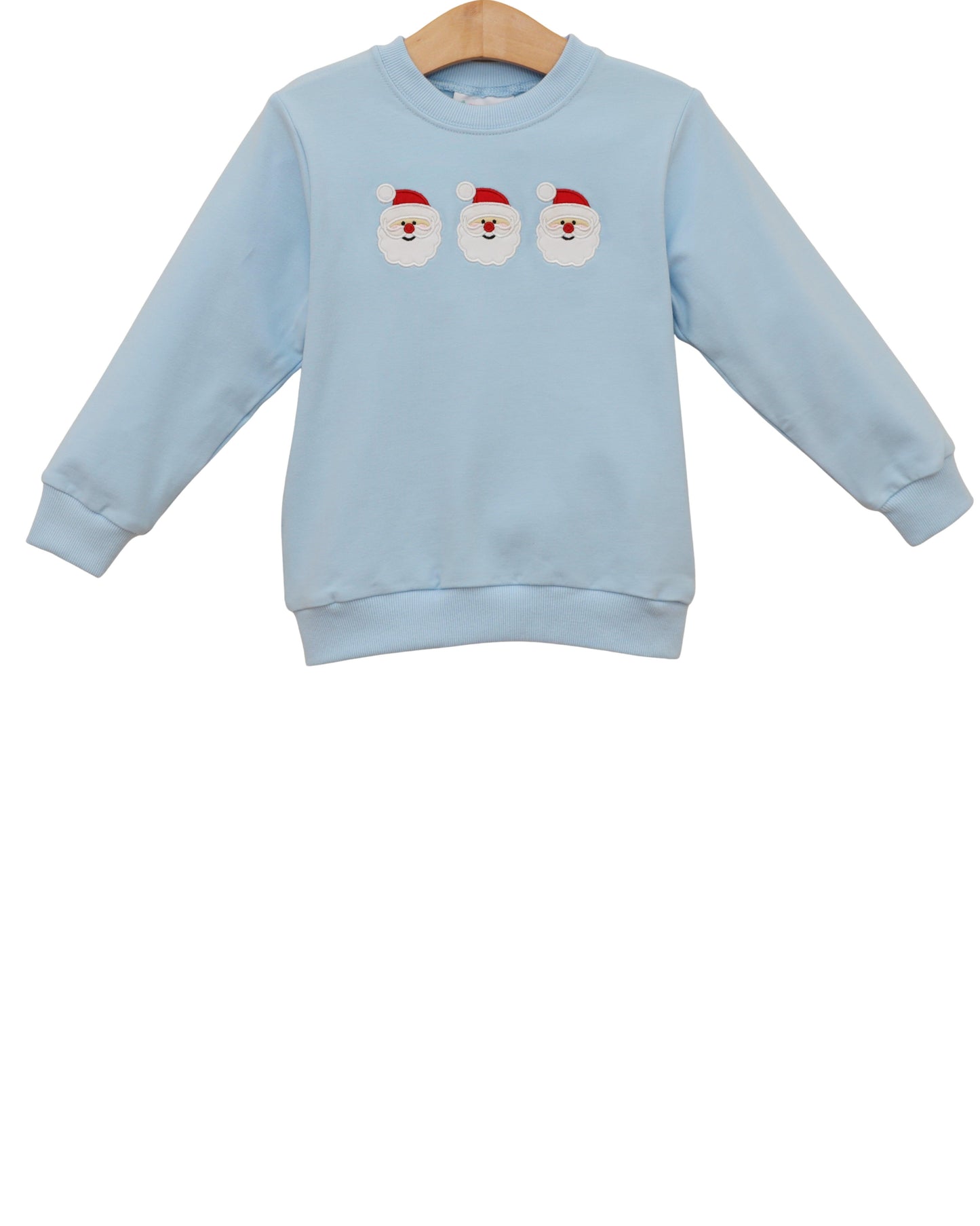 Santa Pullover- Blue