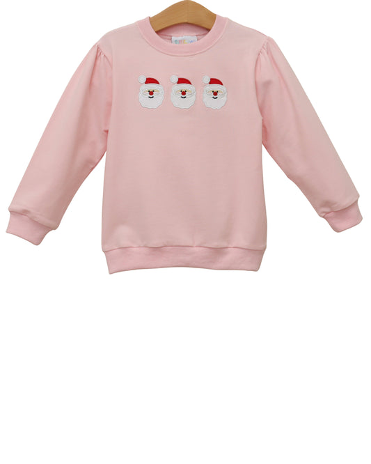 Santa Pullover- Pink