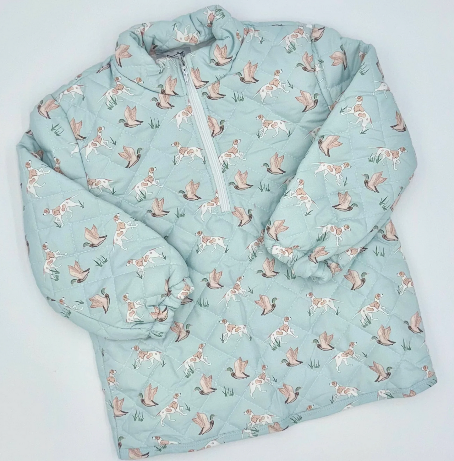 PREORDER: QUILTED QUARTER ZIPS